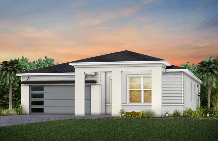 Garnet style 1 Story new construction home at EverBe in Orlando, FL