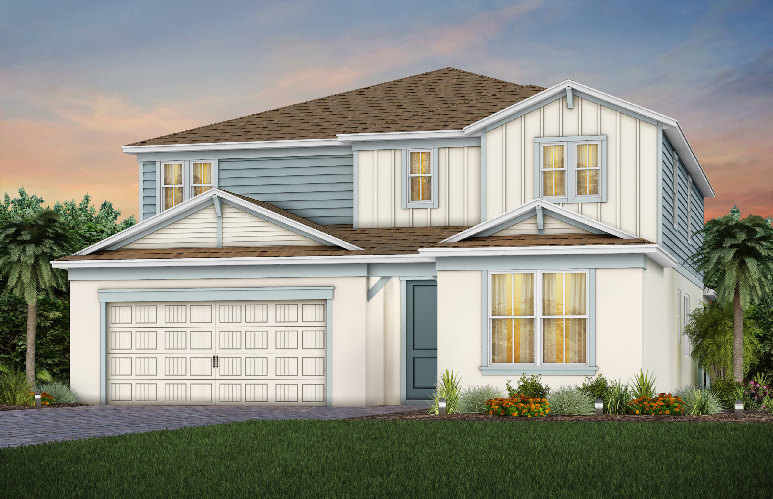 new construction home in Orlando Florida Scarlett Style 2 Story