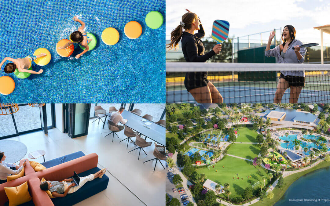 Newly Revealed Main Amenity Center at EverBe Brings Orlando’s Vacation-Inspired Living Home